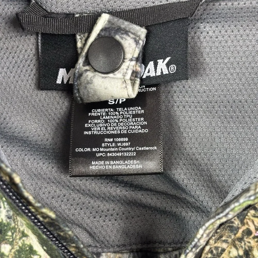 Mossy Oak Women’s Jacket S Soft shell Camo Hunting Scent-factor Medium Weight - Picture 14 of 16